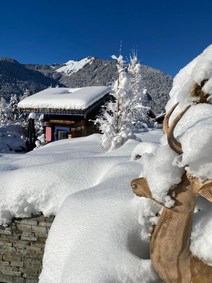 Micro-Lodge, Le Petit Nid D'Amour Montriond Esterno foto