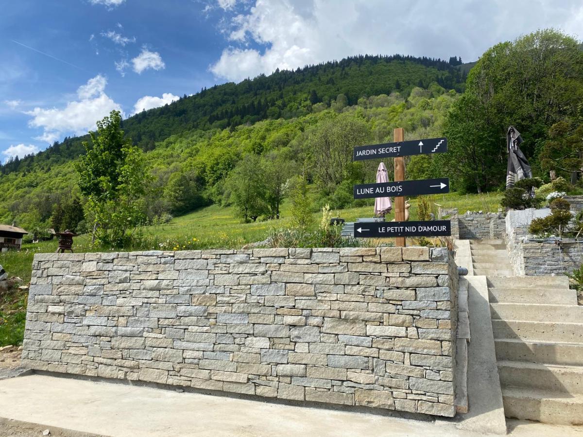 Micro-Lodge, Le Petit Nid D'Amour Montriond Esterno foto