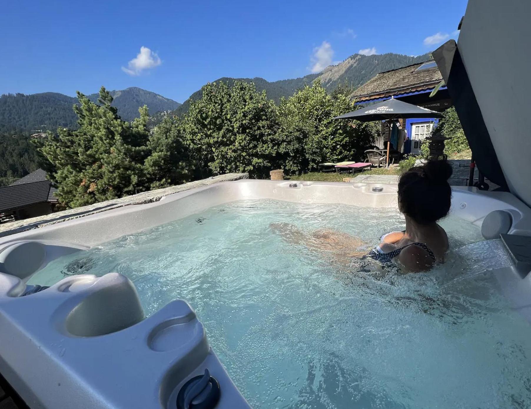 Micro-Lodge, Le Petit Nid D'Amour Montriond Esterno foto